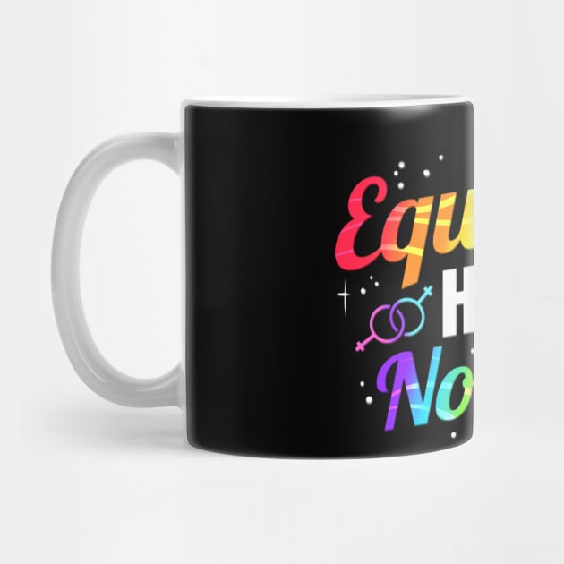 Equality hurts no one colorful Gender symbol LGBTQ by SinBle